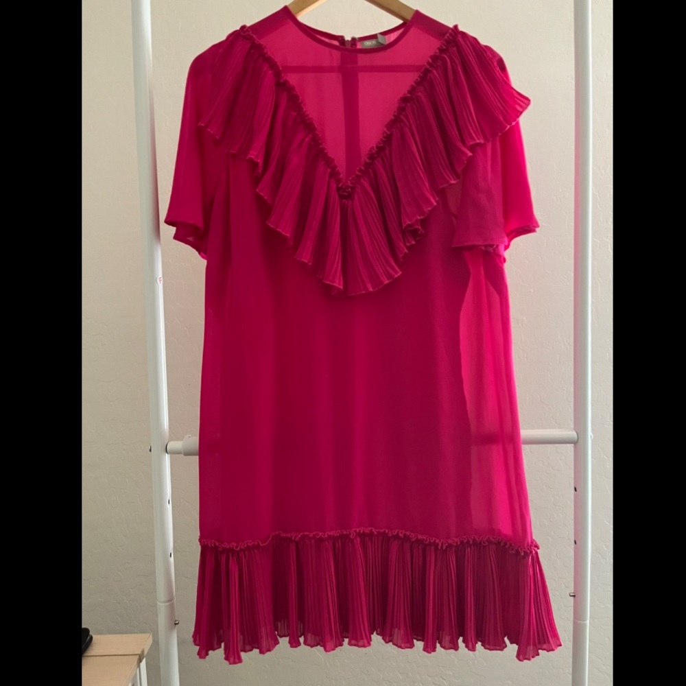 ASOS hot pink mini dress